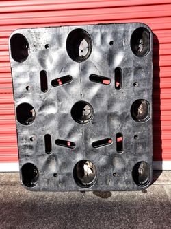 Firm Price Heavy Duty Plastic Pallets 40x48x6