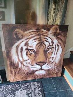 Tiger painting