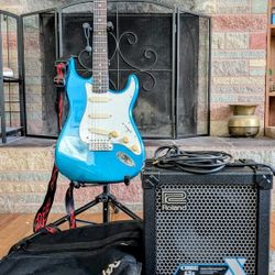FS/FT 1987 MIJ Squier Strat w/ SA preamp and Original EMGs