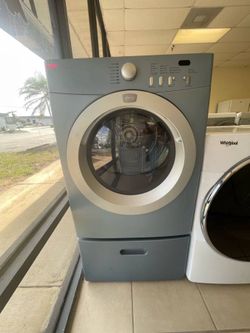 DRYER FRONT LOAD GRAY WITH PEDESTAL FRIGIDAIRE