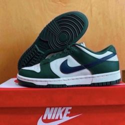 Nike Dunk Low Retro Gorge Green Midnight Navy Womens Size 9.5 Brand New 