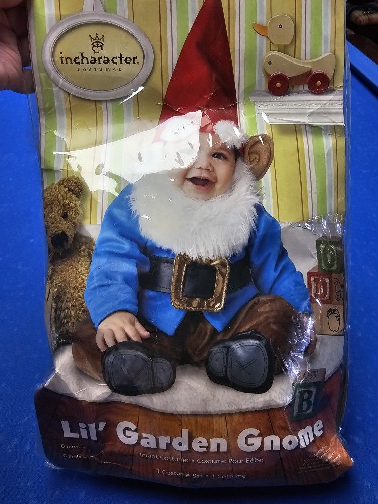 Gnome Halloween Costume 12/18 Months