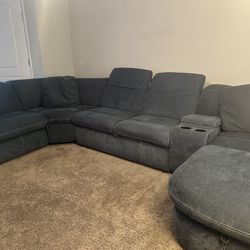 Large Cozy Family Couch