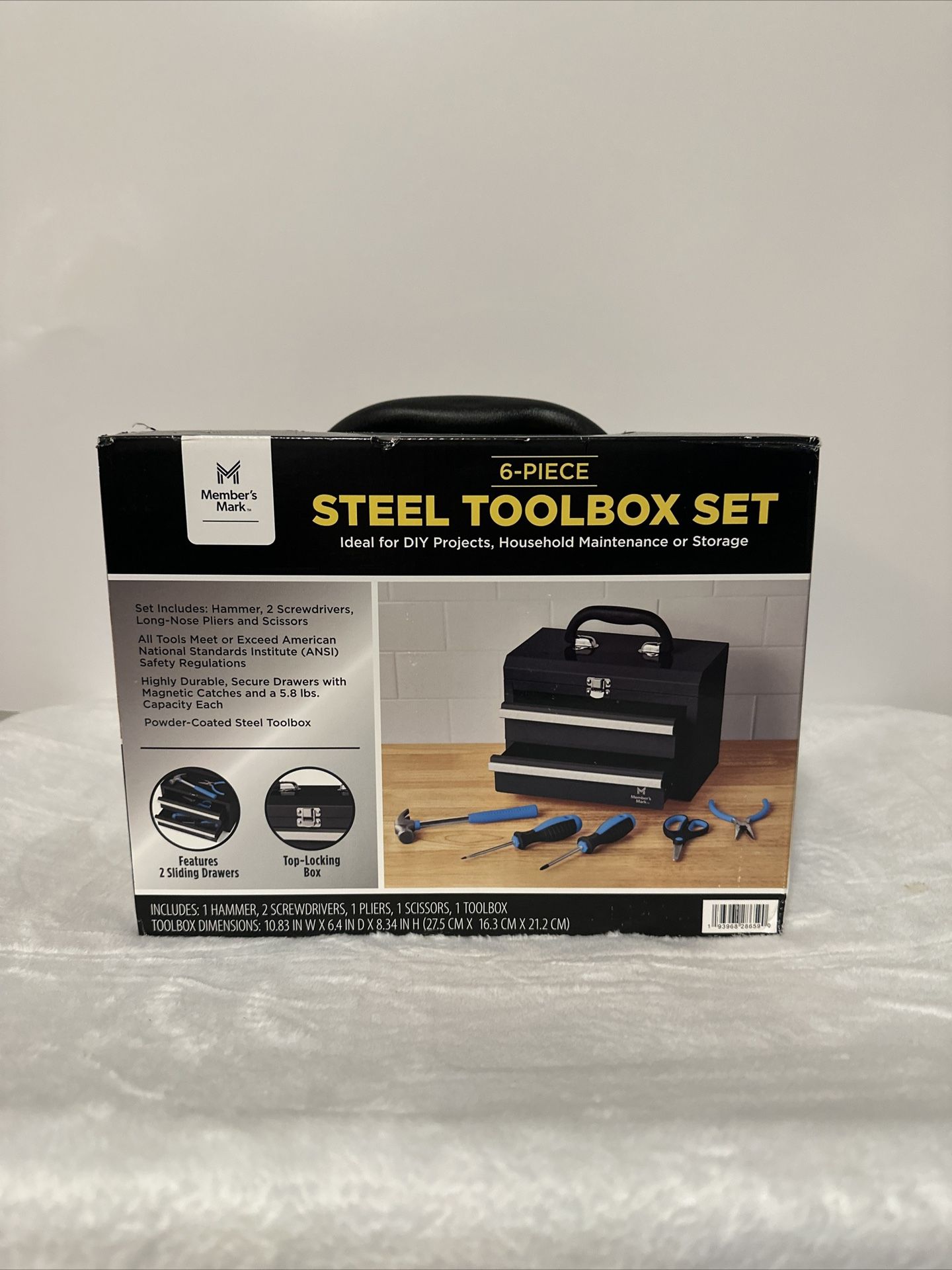 Steel Toolbox Set With Drawers