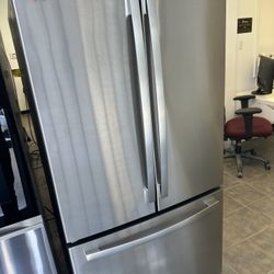 Stainless Steel French Door GE Refrigerator 