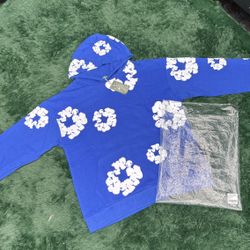 BLUE DENIM TEARS HOODIE🛍️🧼