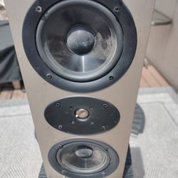 Athena Technologies AS-C1-1 Center Channel Speaker and Athena techniques as-f1-1 speaker
