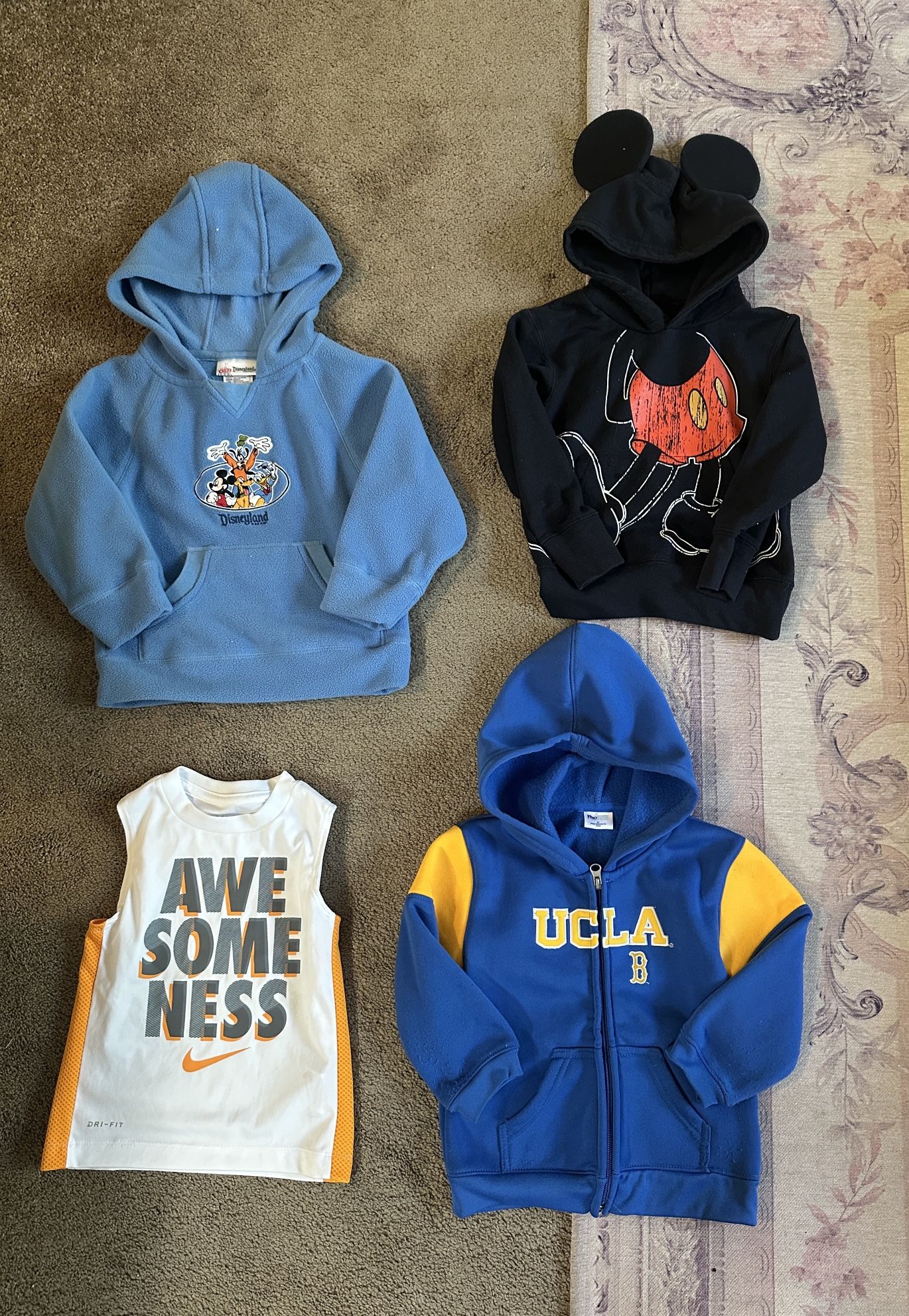 Toddler Boys Size 2-3 Hoodies $5.00 Each UCLA Jacket $10.00