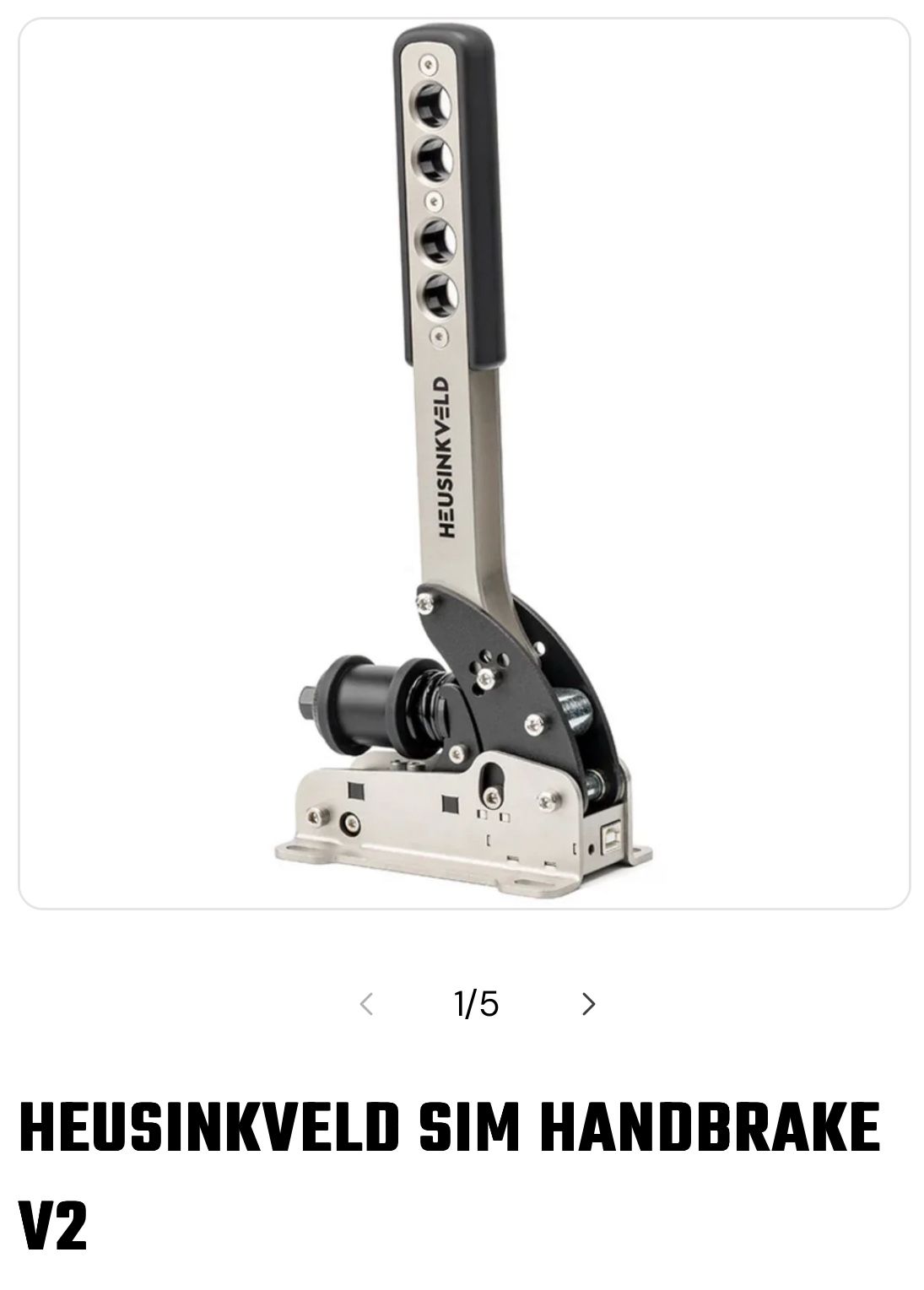 🛞 Heusinkveld Sim Handbrake V2 - Like New! 🛞