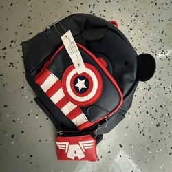 CAPTAIN AMERICA Bear Mini Backpack