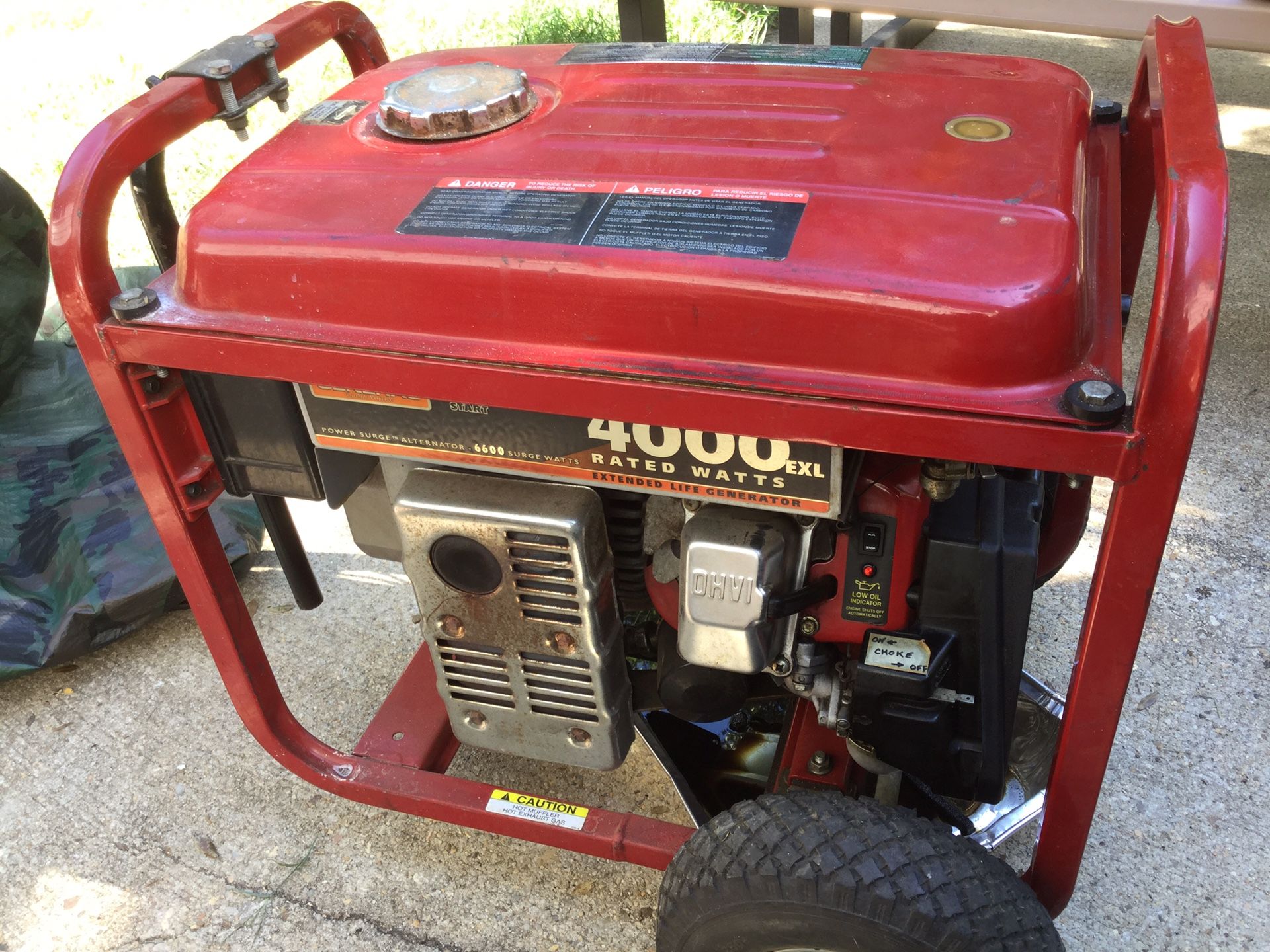 Generac generator 4000w Electric Start for Sale in Fort Washington