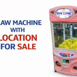 Claw Machine With Location For Sale