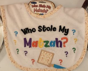 Passover Matzah Fun Bibs New Limited Quantity