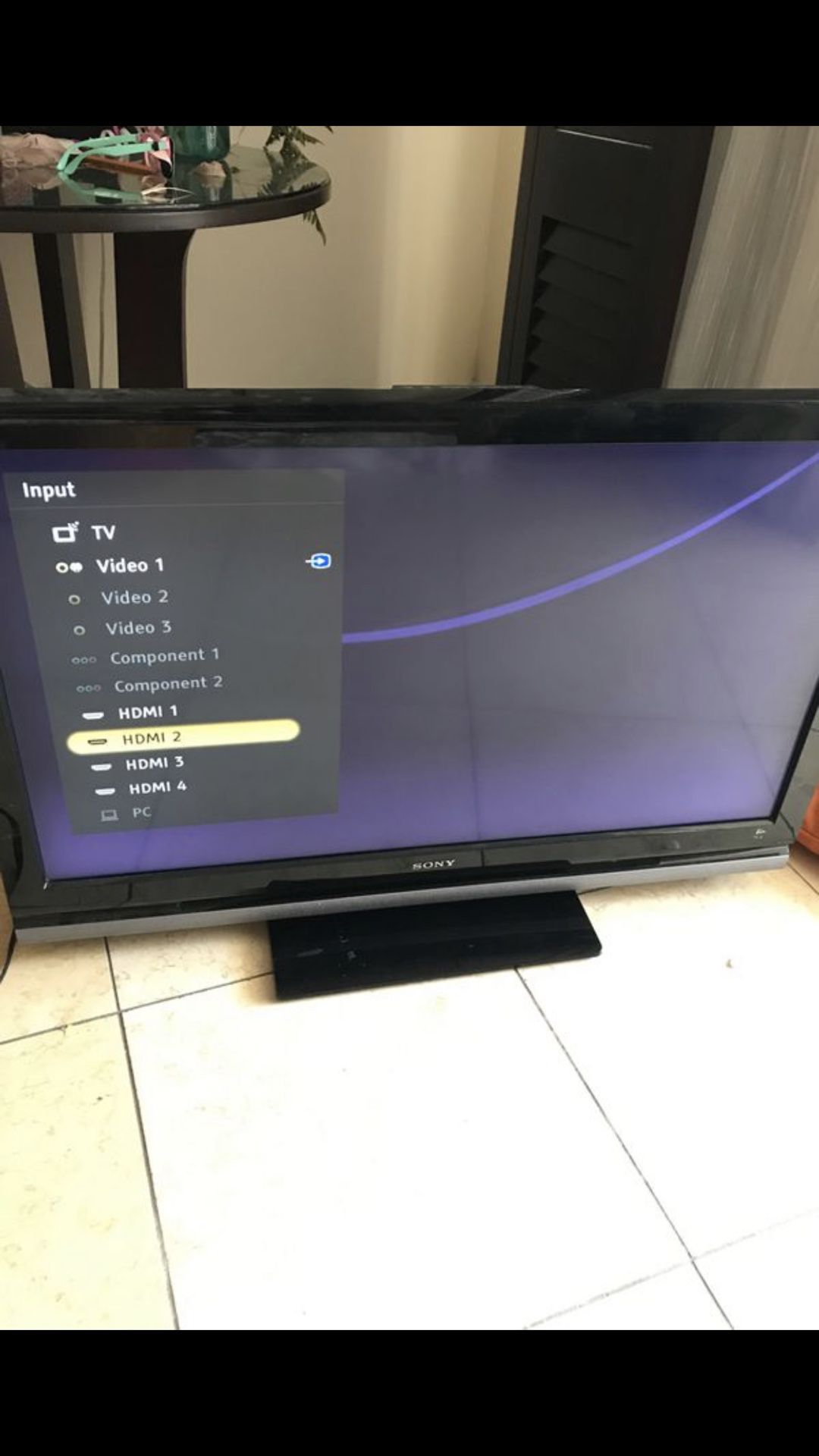 Sony Large Screen 40” TV