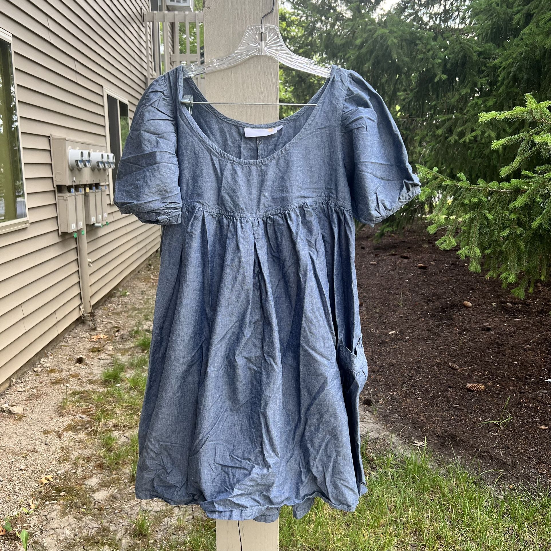 Units Blue Gray Dress