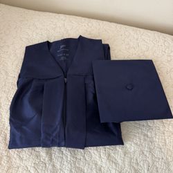 Blue Cap & Gown