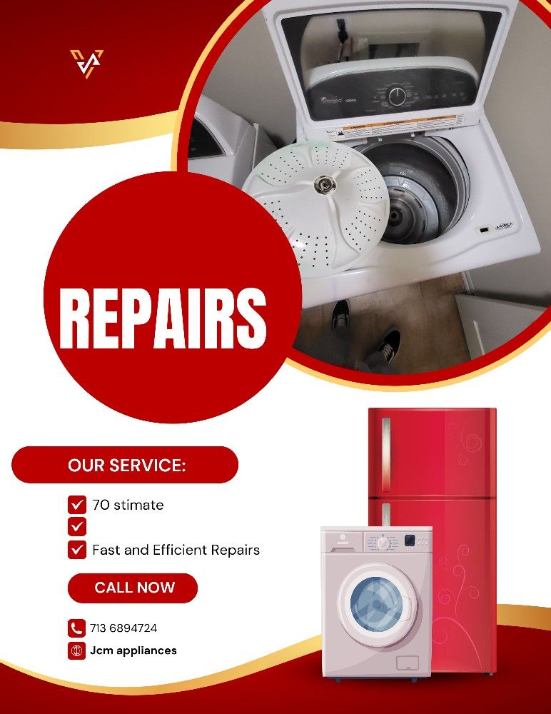 💯👌REPAIR WASHER AND DRYER WITH WARRANTY 👌👌