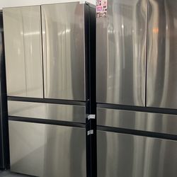 New Open Box Smart Samsung Bespoke 29cu.ft French Door Refrigerator w/ Beverage Center