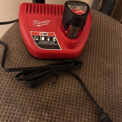 Milwaukee Charger And Battery