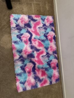 purple pink blue rugs