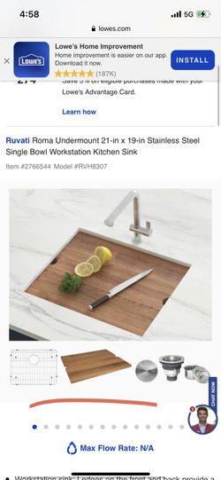 Roma Undermount Kitchen Sink
