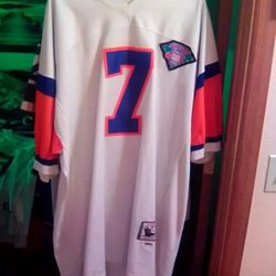 NFL Stitched John Elway Denver Broncos Anniversary Throwback Jersey 3XL Mitchell And Ness