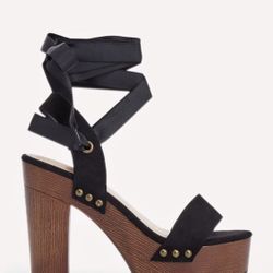 Platform Lace Up Heels