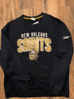 New men’s size XL New Orleans Saints Nike crewneck sweatshirt