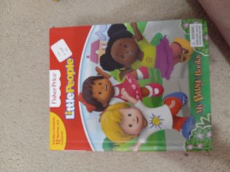 Little People Play Book With Dolls And Play Mat