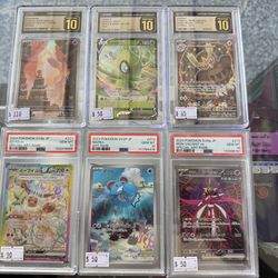 Graded Pokemon Cards • All Grade 10 • PRICES IN PHOTOS • TRADES WELCOME