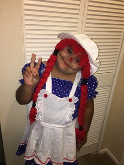 Raggedy Anne costume