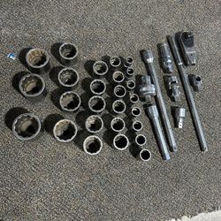 Snap on 35 pc 3/4" Drive 12-Point  Set
