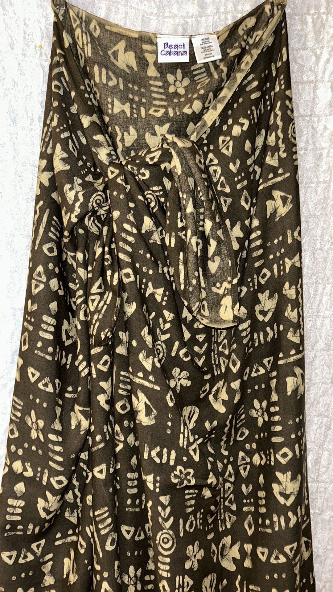 Beach Cabana Sarong, One Size