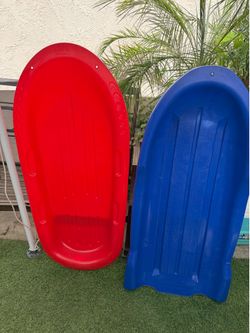 Torpedo & Erapro Plastic Sled + circle sled