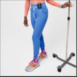 Figs Capri Blue Scrub Joggers 