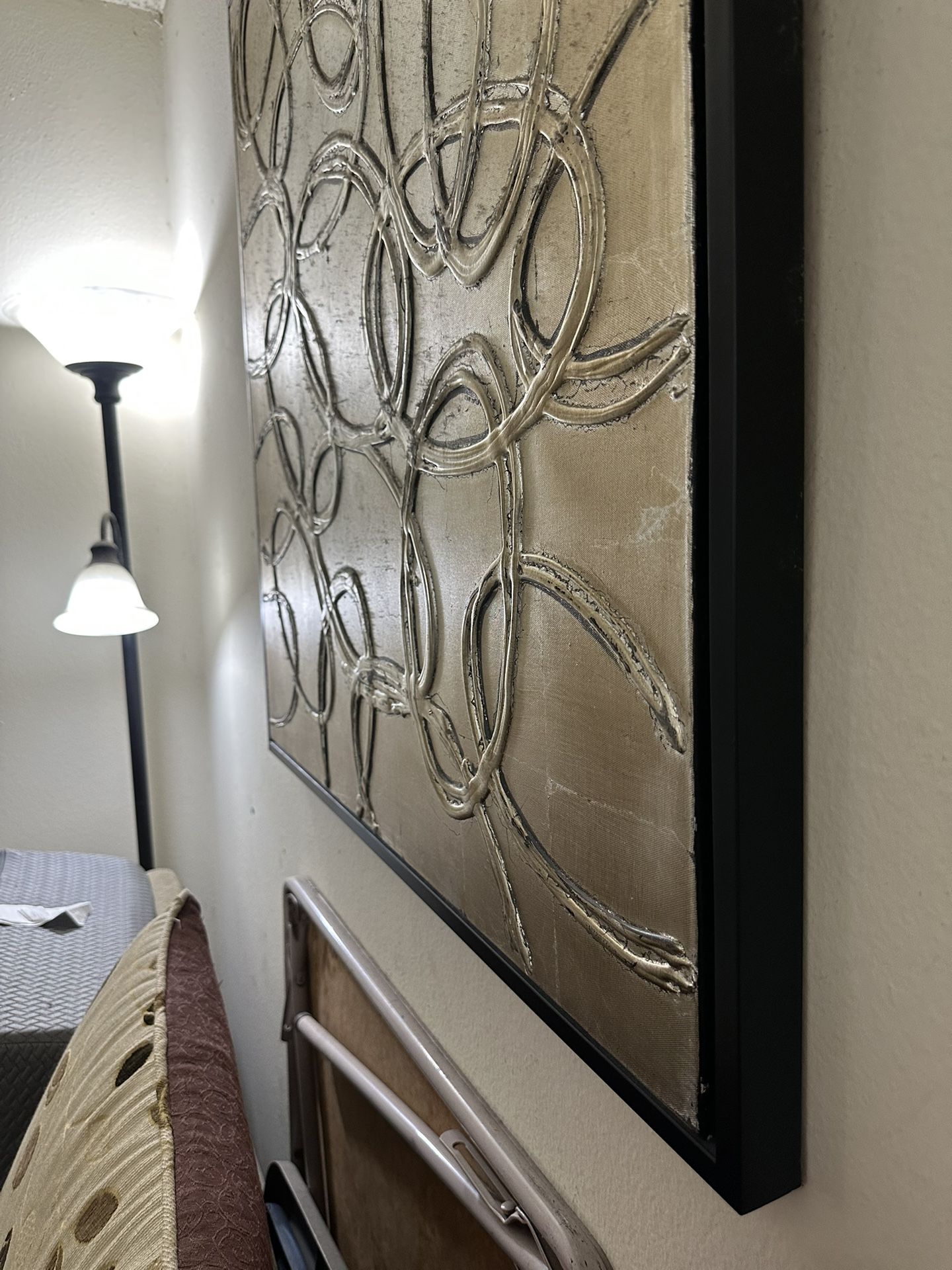 Silver/Bronze 3D Painting