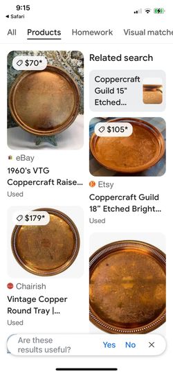 Copper Tray