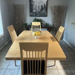 Dining Set 6 Chairs Table 