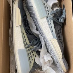Adidas Originals x Pharrell Williams HU NMD - Customized / Halo Blue / Wonder White