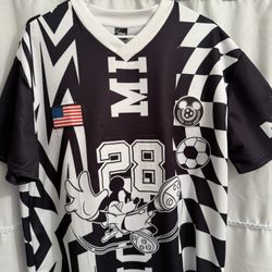 Disney Mickey World Cup Soccer Jersey