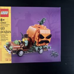 Lego Pumpkin Pickup Truck (Halloween)
