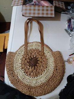 Large soft beach bag