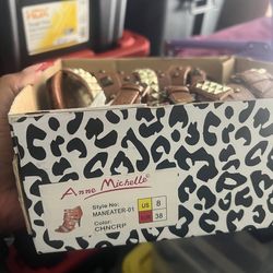 Brown High heel sandal