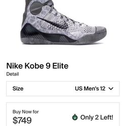 Kobe 9 Elite Detail