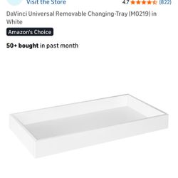 New Davinci Changing Table Tray White