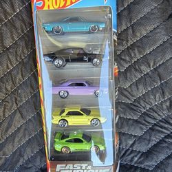 Hot wheels 5 pack Fast and Furious