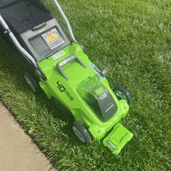 Green pro 17" cordless mower