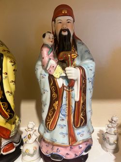 3 Wise Men Chinese figures set