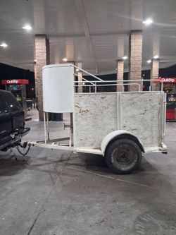Solid "Homemade" Two Horse Trailer 2022