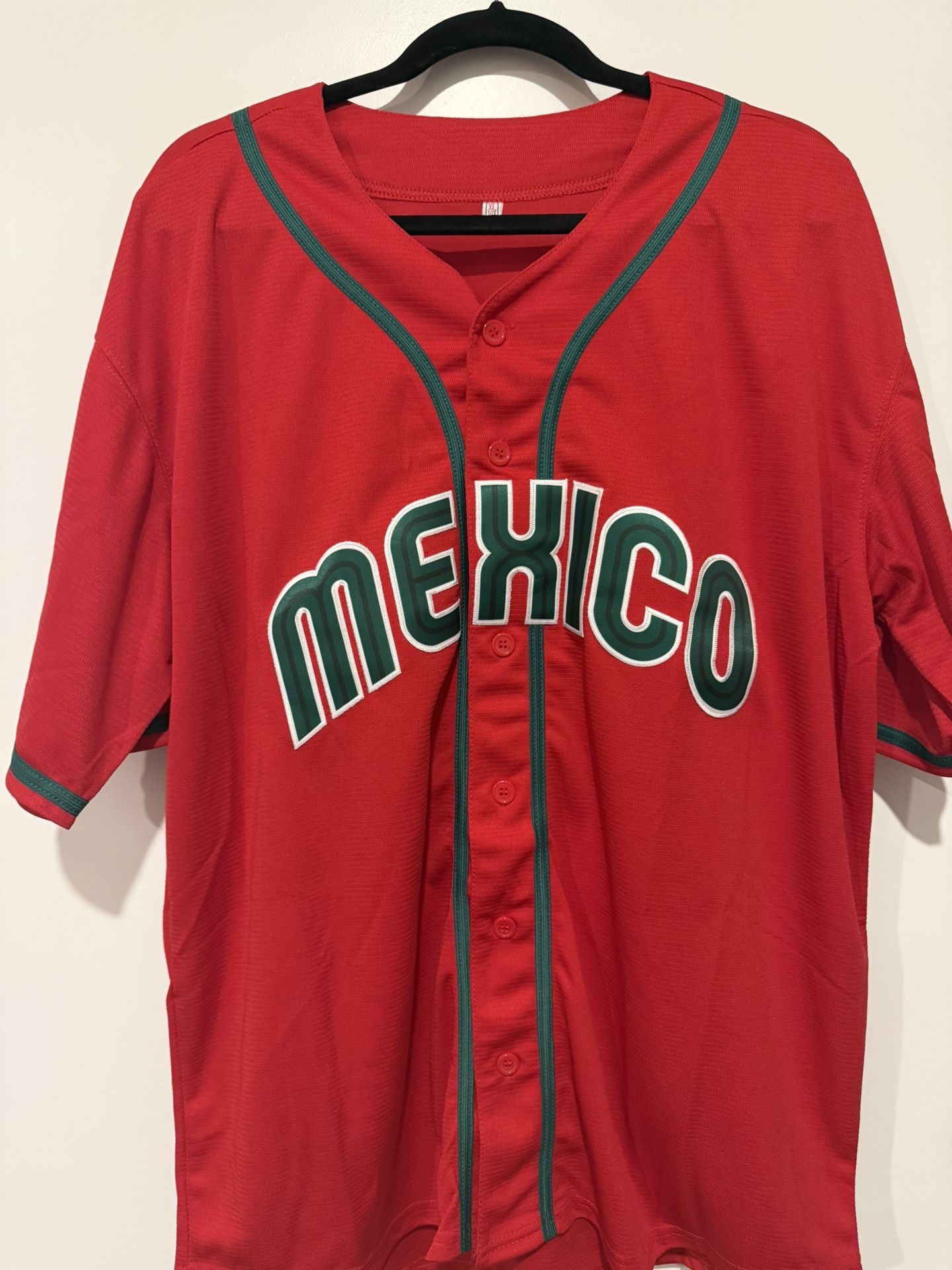 Team Mexico XL Baseball Jersey